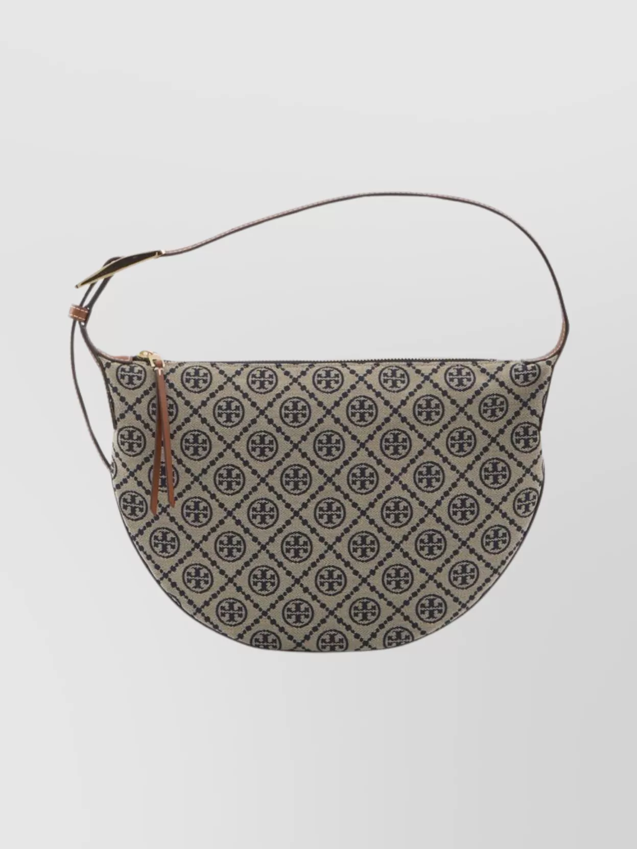 Tory Burch Microfiber Shoulder Bag With Faux Suede Finish