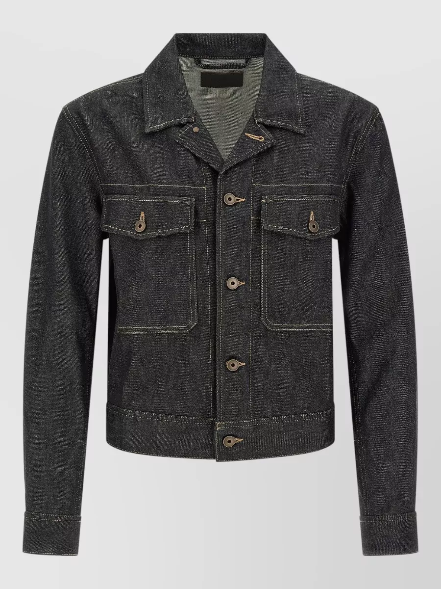 Lemaire denim trucker jacket