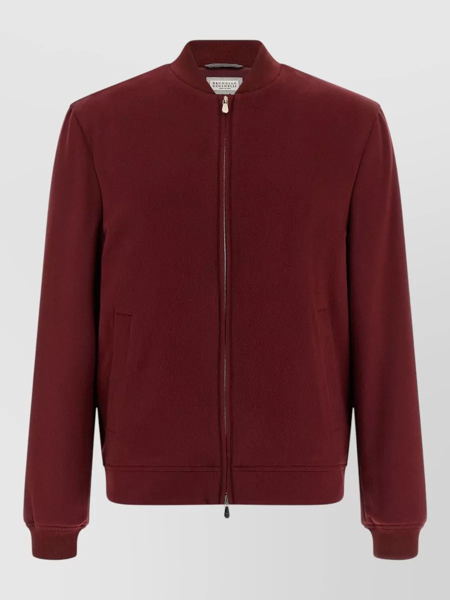 Brunello Cucinelli Cashmere bomber jacket