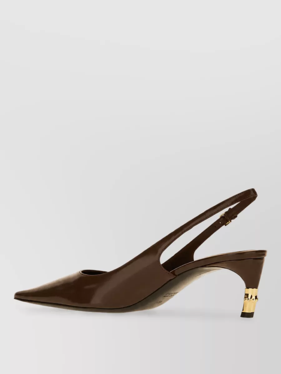 Gucci leather mules
