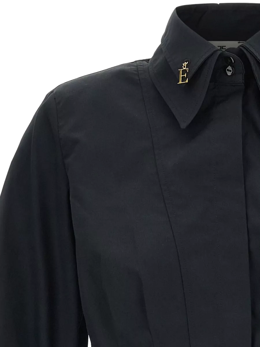 Elisabetta Franchi Cropped Bustier Shirt