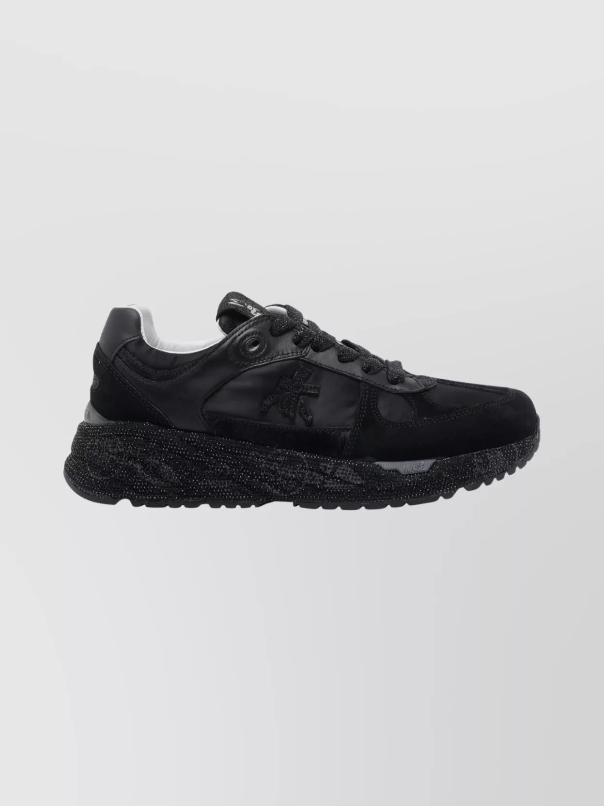 Premiata Casual Low Top Sneakers With Fabric Upper