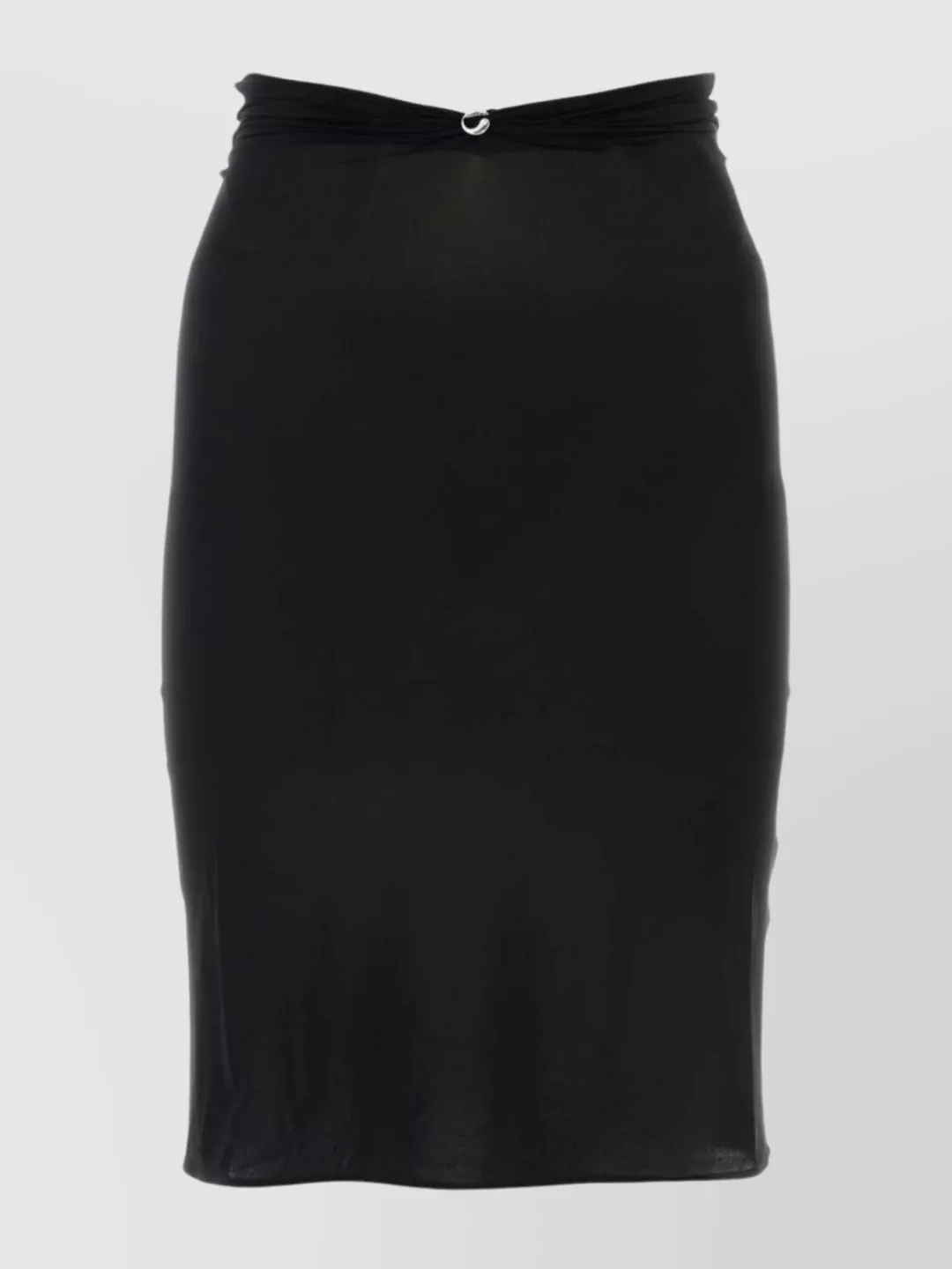 Shop Coperni Triangle Skirt With Elasticated Waistband And Front Detail