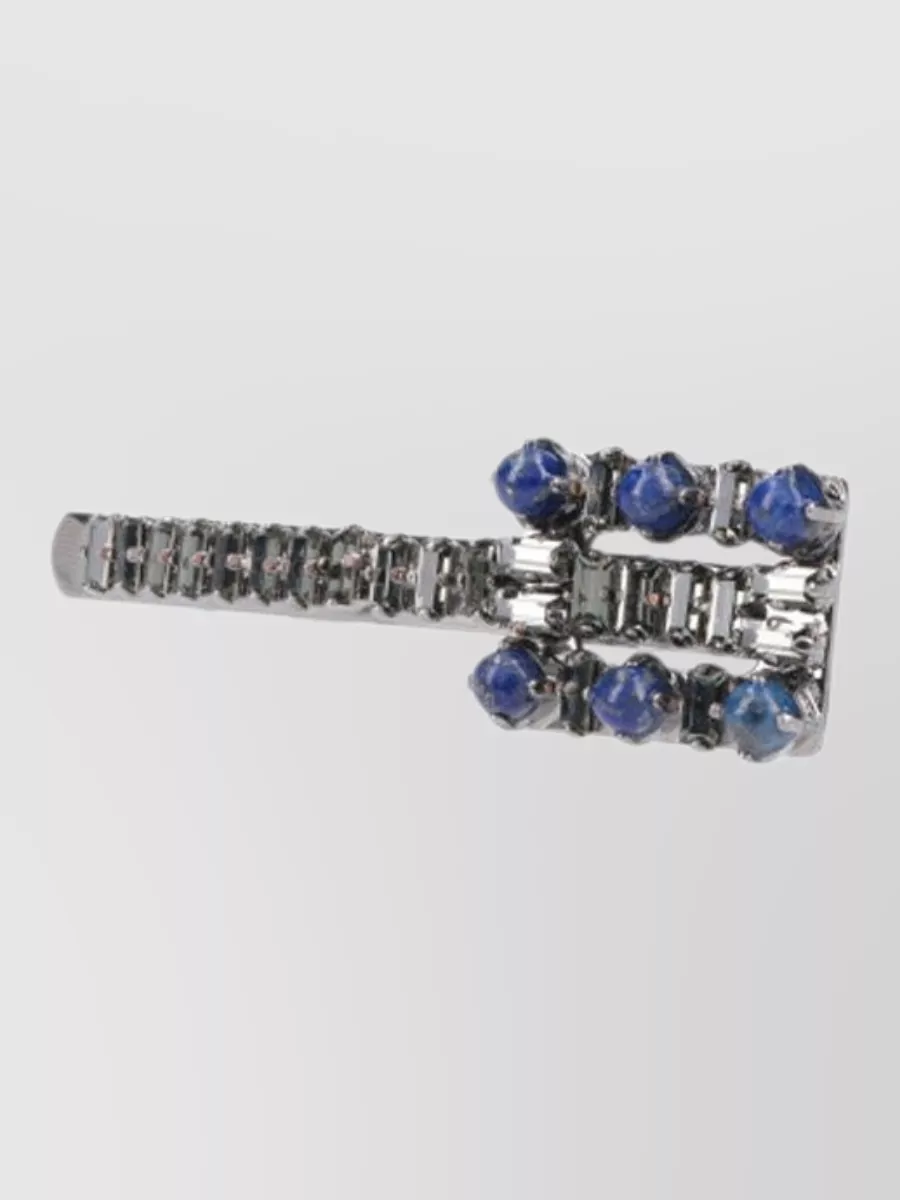 Roger Vivier Crystal-Embellished Hair Brooch