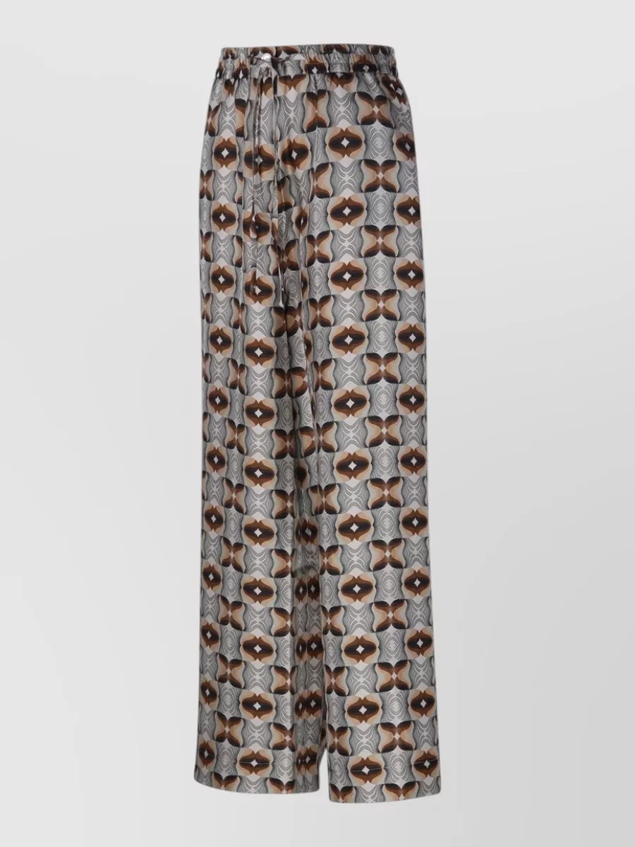 Pierre Louise Mascia Silk Trousers