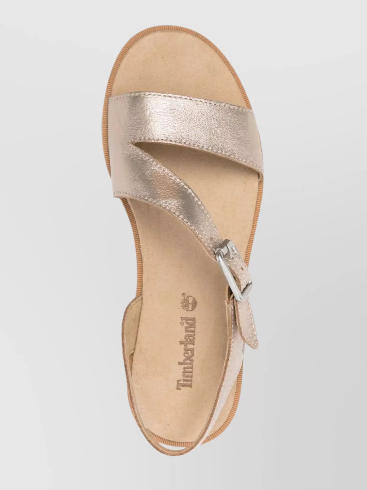 Timberland Calista Bay Metallic Womens Backstrap Sandal In Neutrals