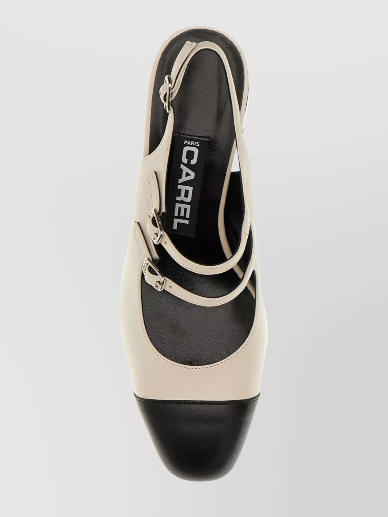 CAREL NAPPA LEATHER PAPAYA PUMPS