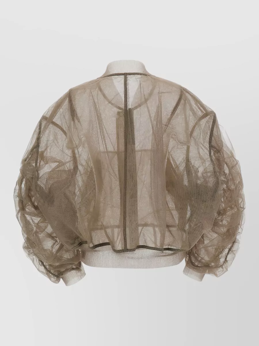 Rick Owens Nylon Oversized Bomber Jacket