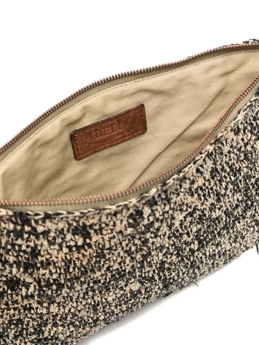 Ibeliv Raffia Mini Clutch Bag