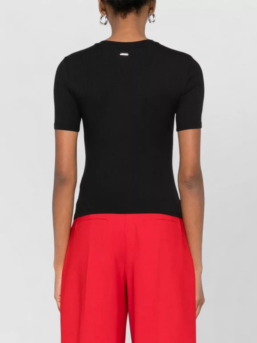 Calvin Klein Modal Rib Crew Neck Short Sleeve T-Shirt