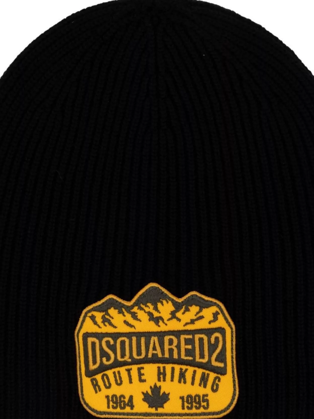Dsquared2 Logo Appliqué Wool Beanie