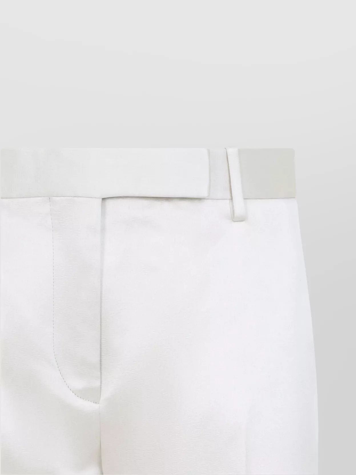 Tom Ford Tailored Trousers With Front Crease And Pockets