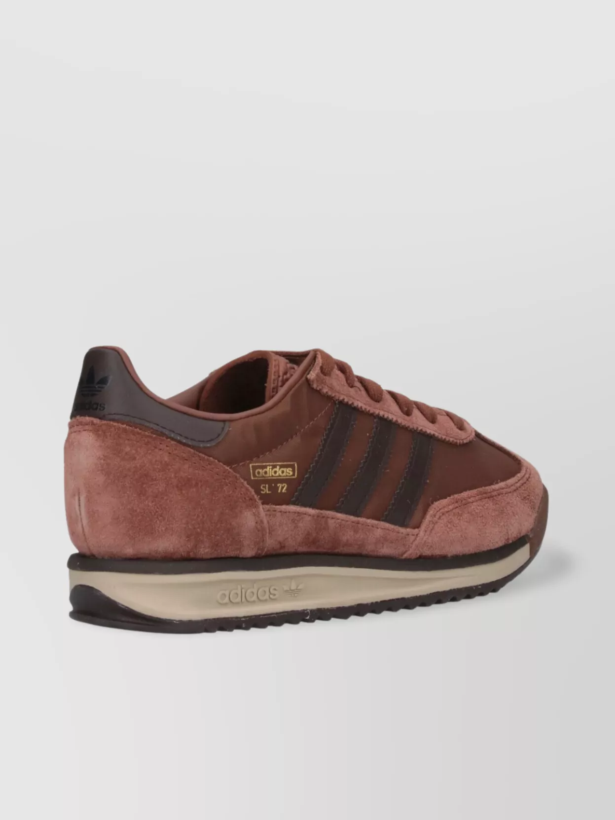 Adidas Low Top Sneakers With Rubber Sole And Suede Upper