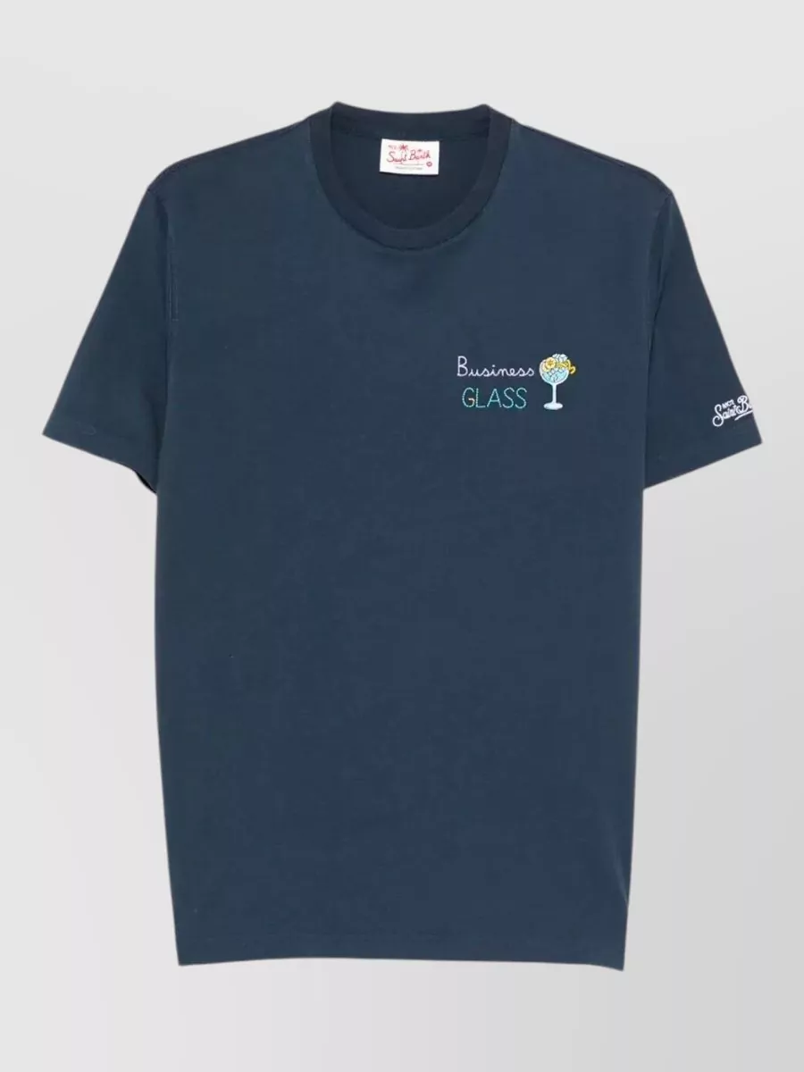 Mc2 Saint Barth Printed Cotton T-Shirt