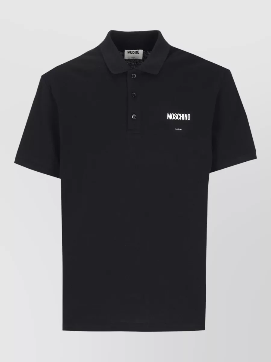Moschino cotton polo shirt