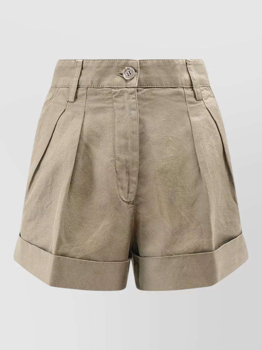 Aspesi Pleated Tailored Shorts
