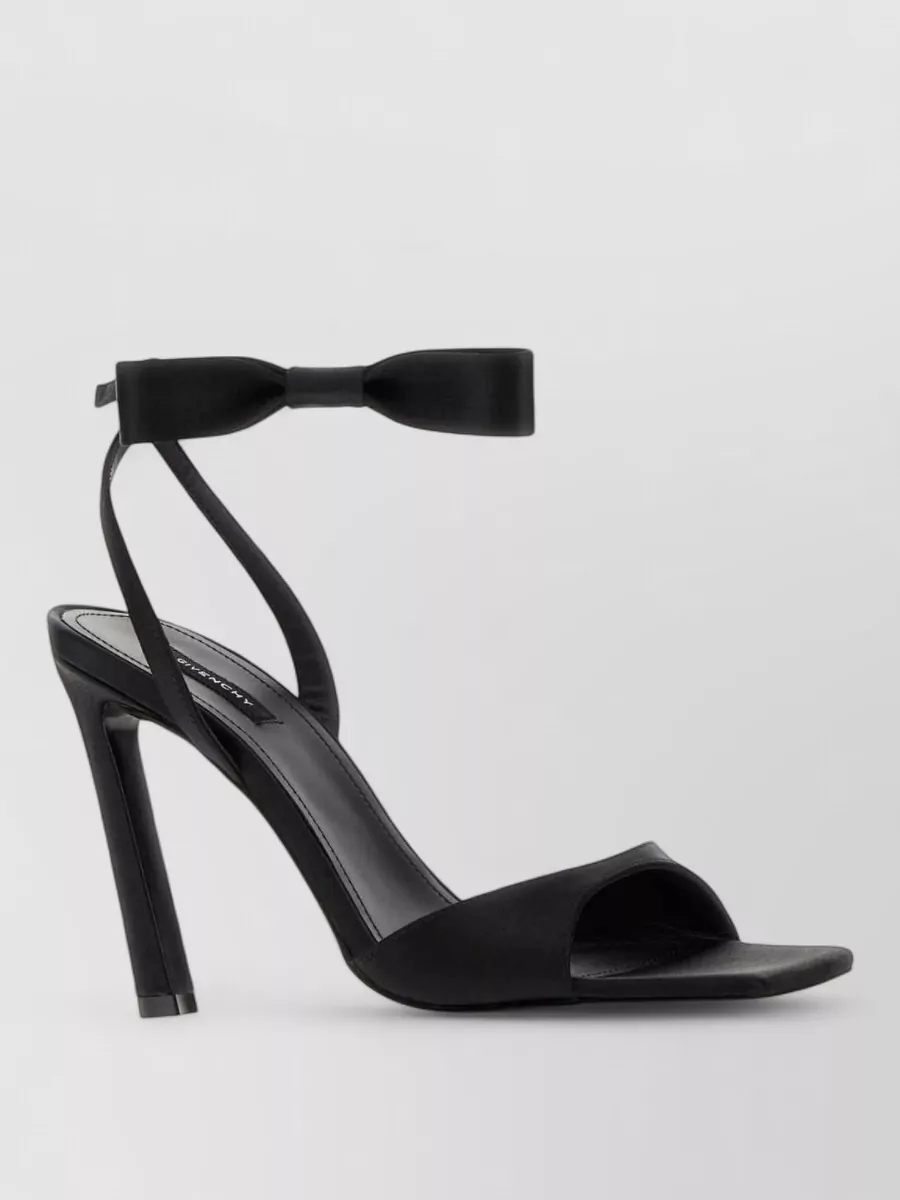 Givenchy satin naked bow sandals