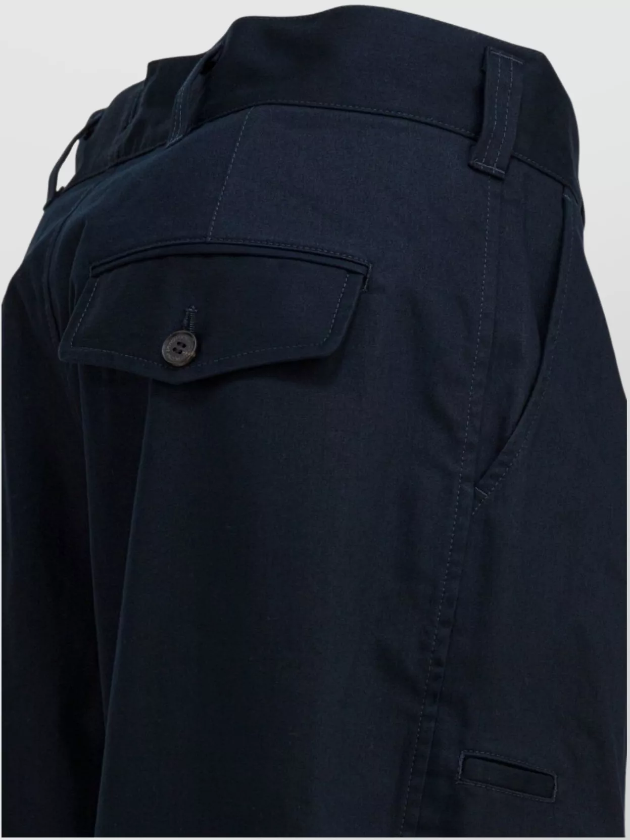 Comme Des Garçons Homme Tailored Trousers With Pockets And Loops