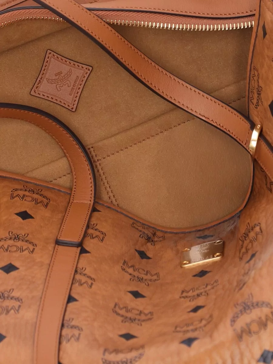 Mcm Large Tote Bag Shopper Dual Handles