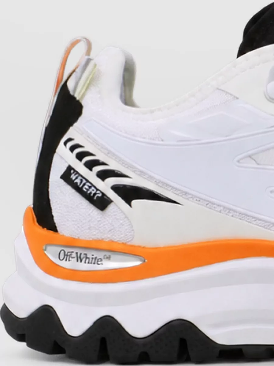 Off-White Mesh Low-Top Sneakers