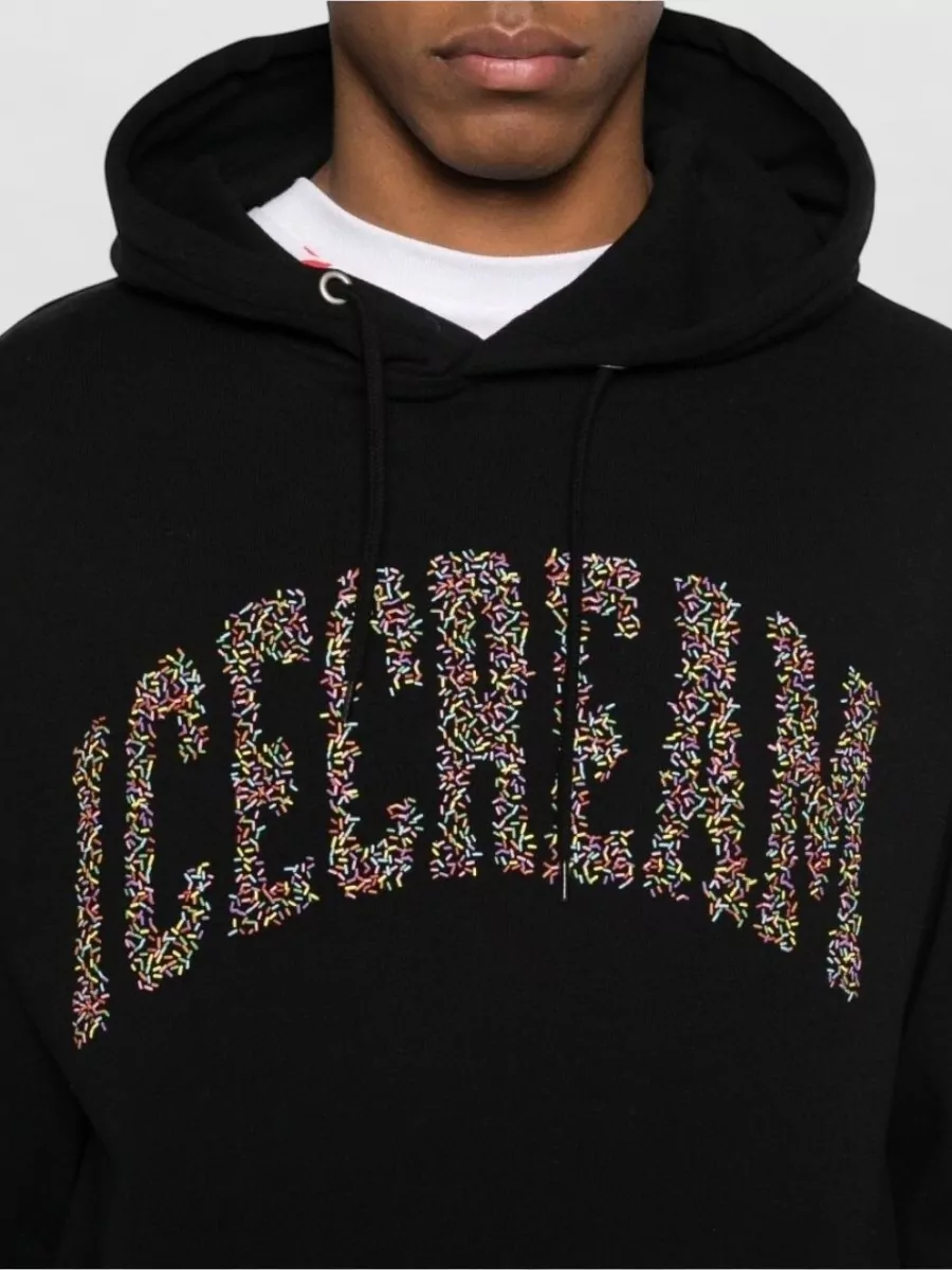 Icecream Logo Cotton Hoodie