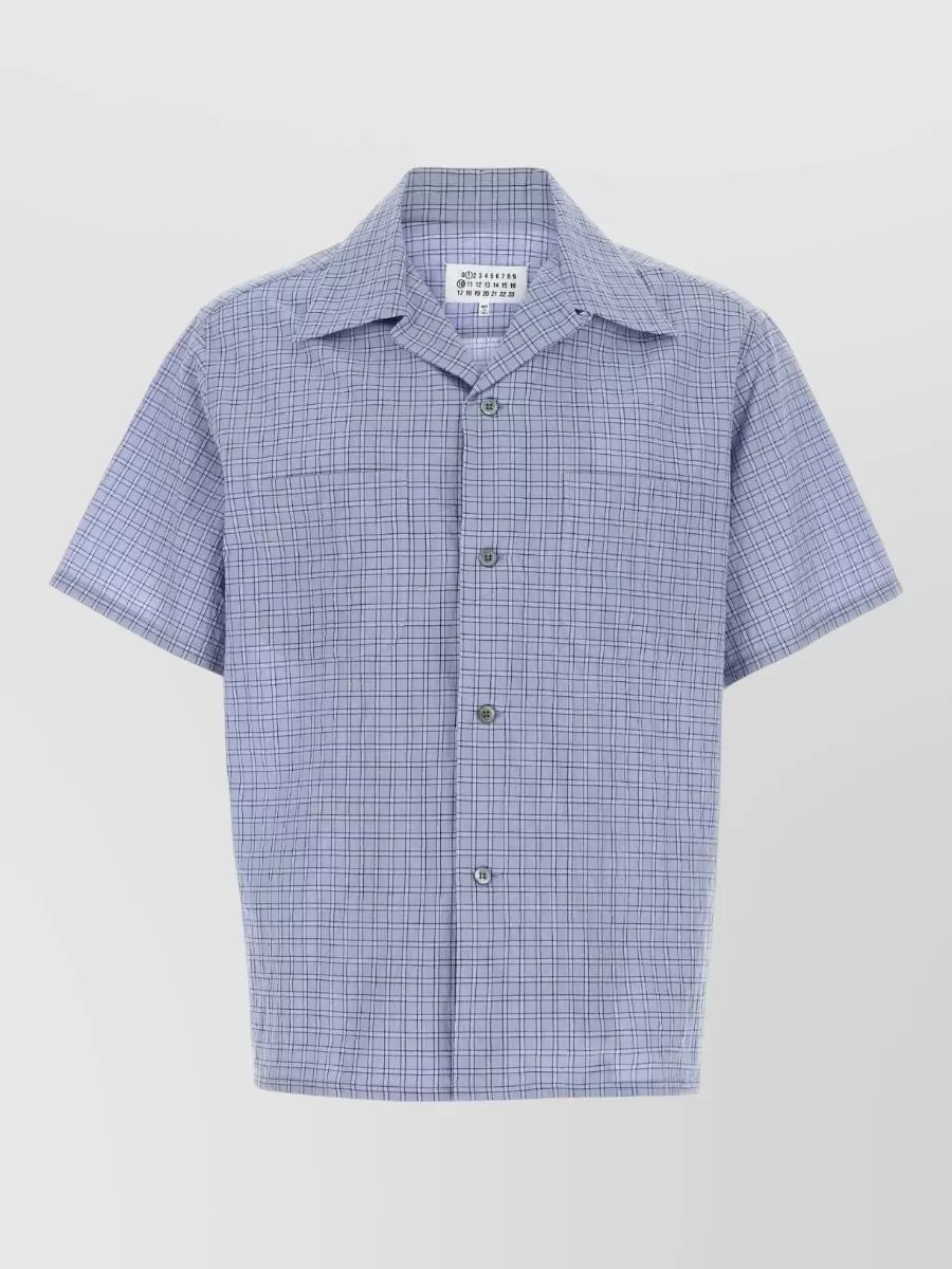 Maison Margiela Checked Short-Sleeve Shirt