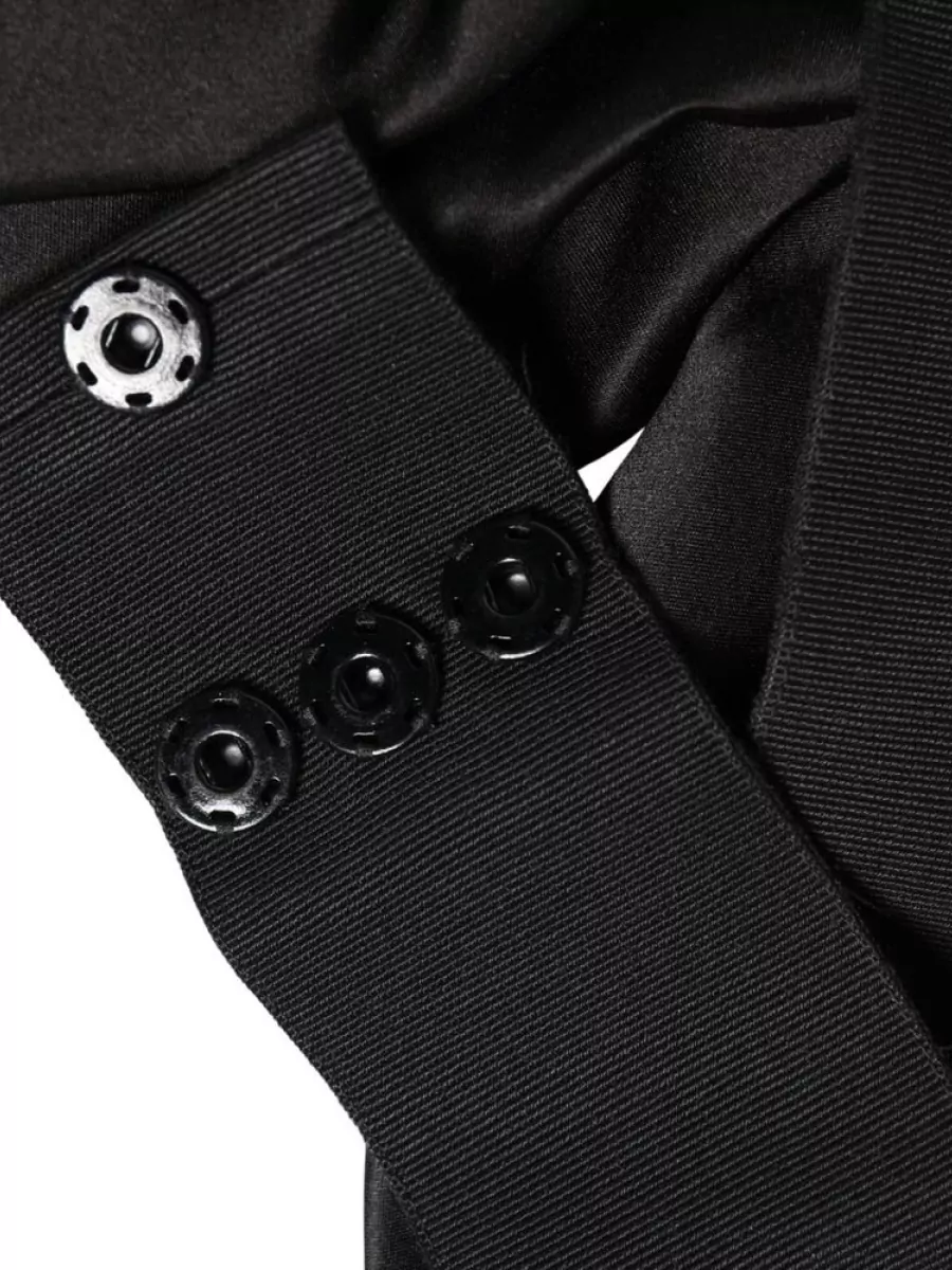 Dolce&Gabbana Silk Satin Wide Waist Belt