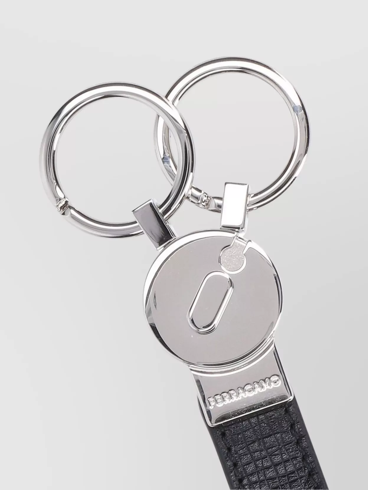 Ferragamo Strap Key Rings Metal Hardware
