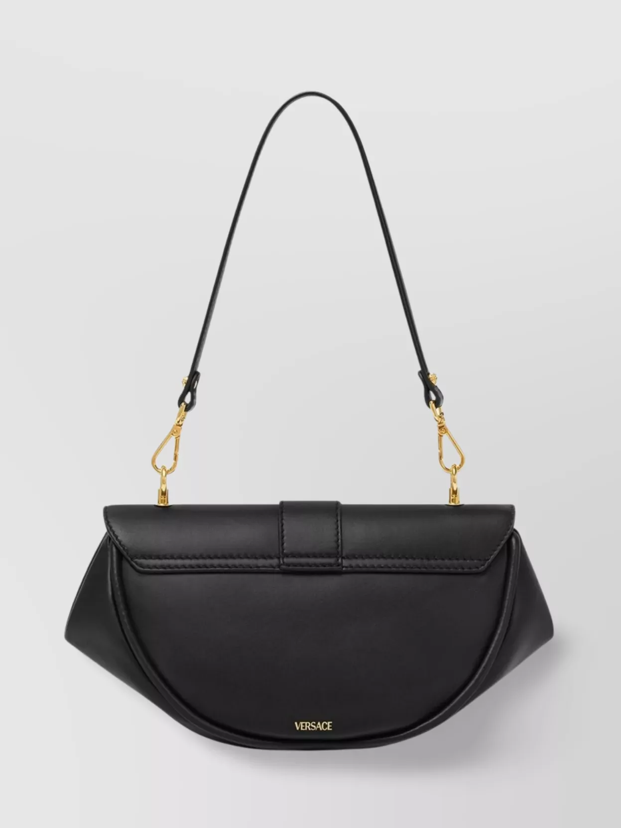 Versace Leather Strap Medium Bag