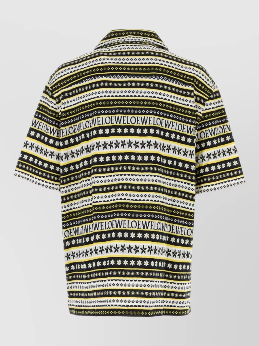 Loewe Paula's Ibiza Embroidered Cotton Polo Shirt
