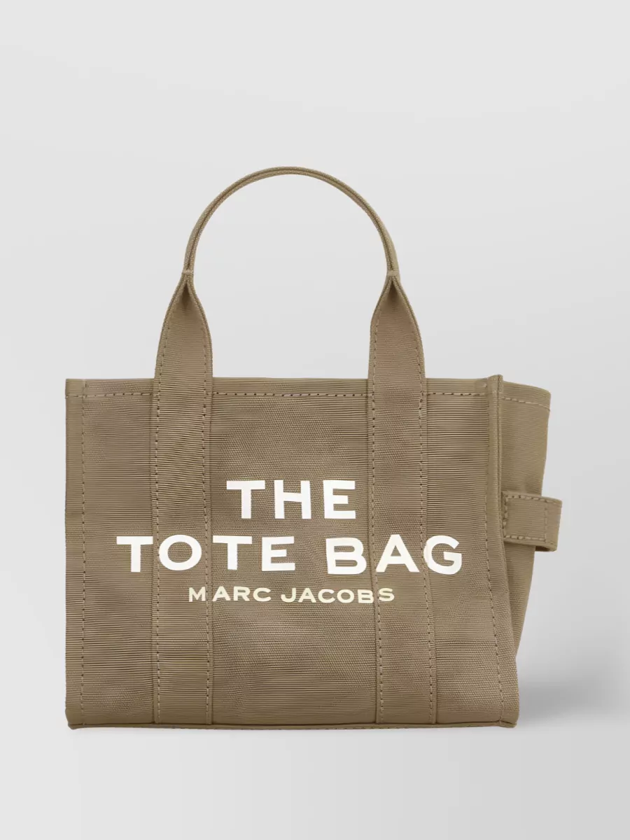 Shop Marc Jacobs The Canvas Tote Small In Brown