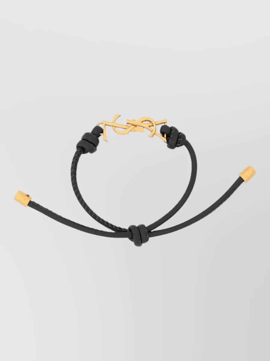 Saint Laurent Leather Bracelet