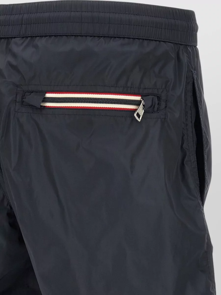 Moncler Logo-Patch Swim Shorts