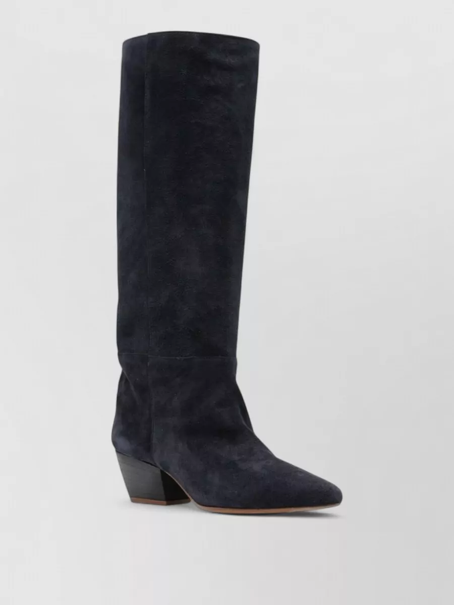 Forte Forte Suede Leather Knee-Length Boots