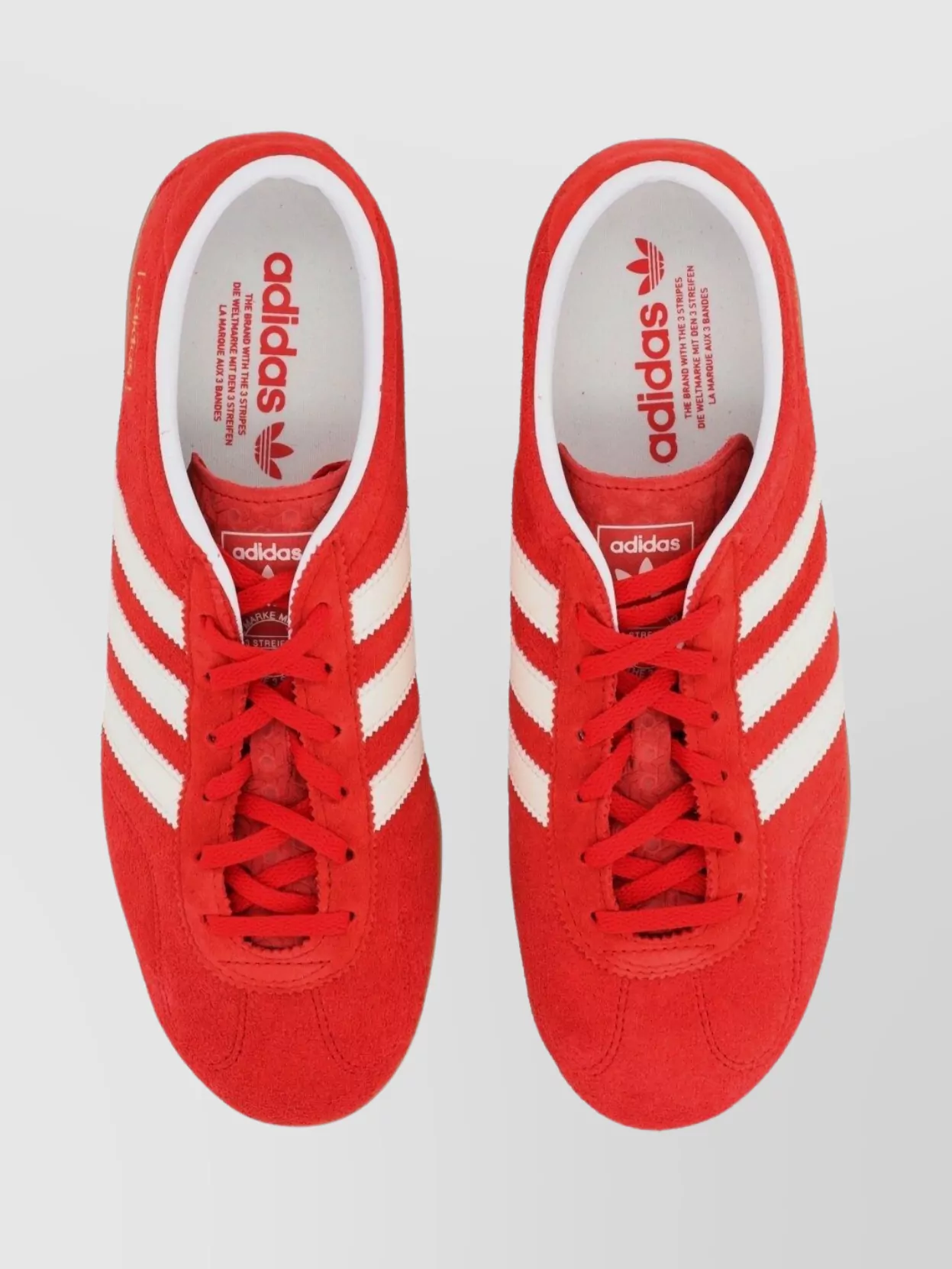 Adidas Originals Suede Low-Top Sneakers Rubber Sole