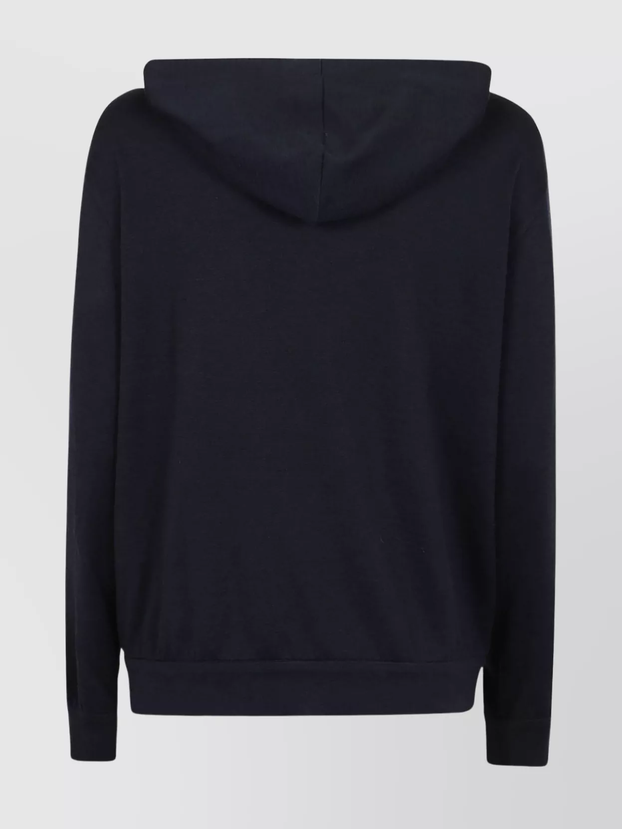 Brunello Cucinelli Hooded Top With Front Pockets And Ribbed Finish