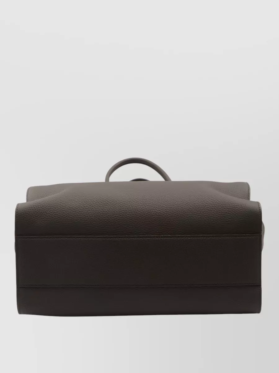 The Row Marlo 14 Calf Leather Tote Bag