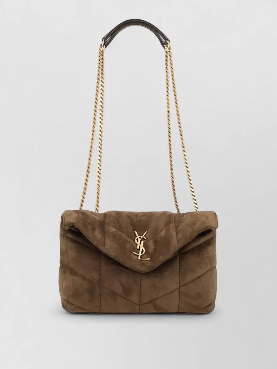 Saint Laurent puffer leather cross-body bag