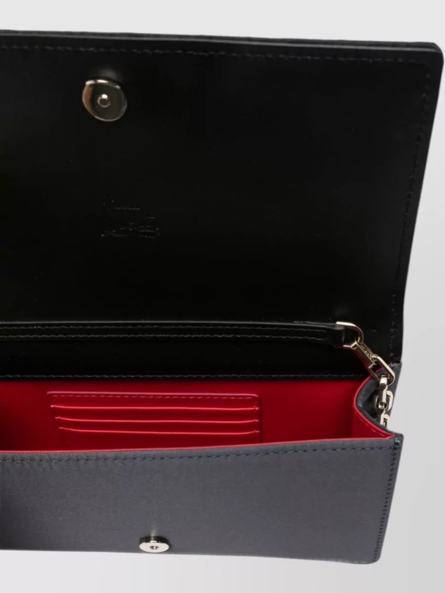 Christian Louboutin Bettina Satin Clutch Bag