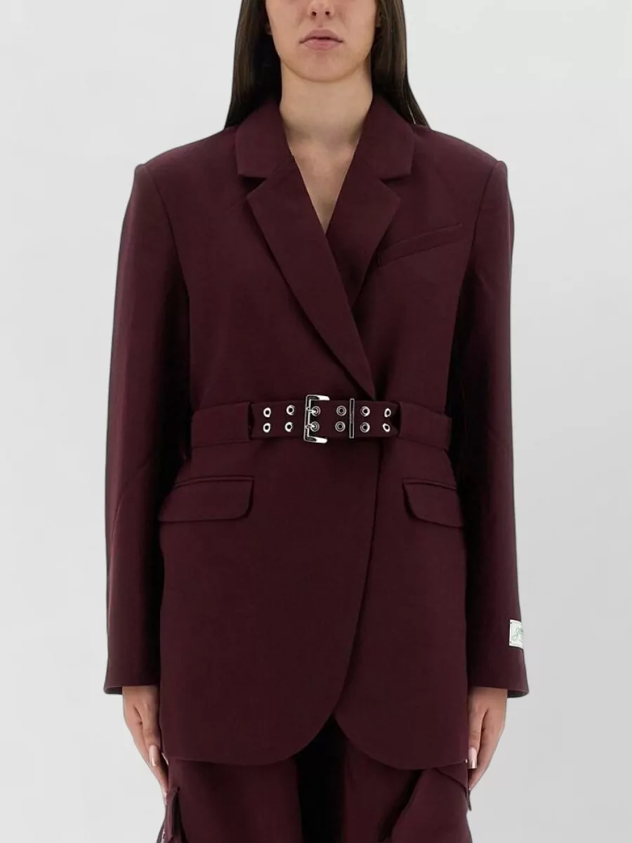 Ganni Crepe Blazer