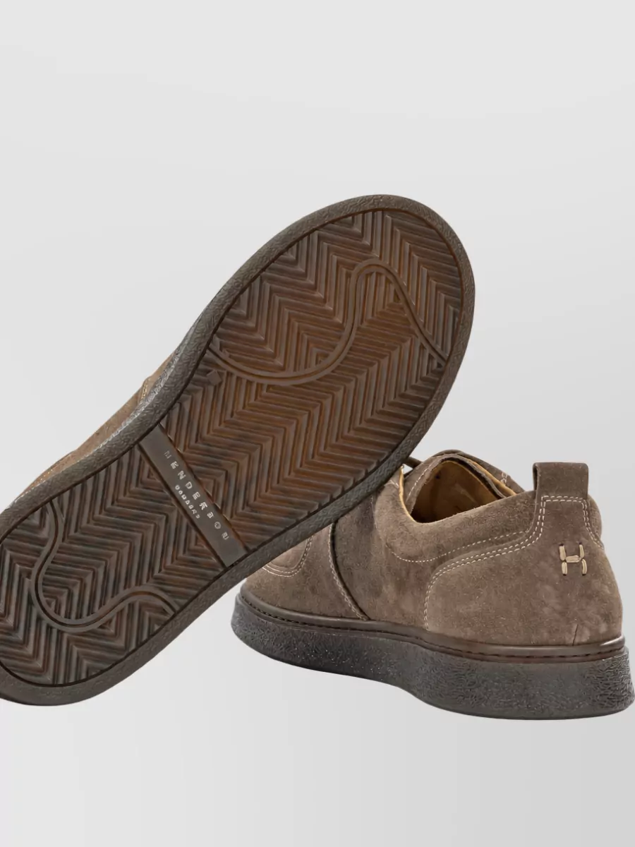 Henderson Baracco Suede Lace-Up Shoes