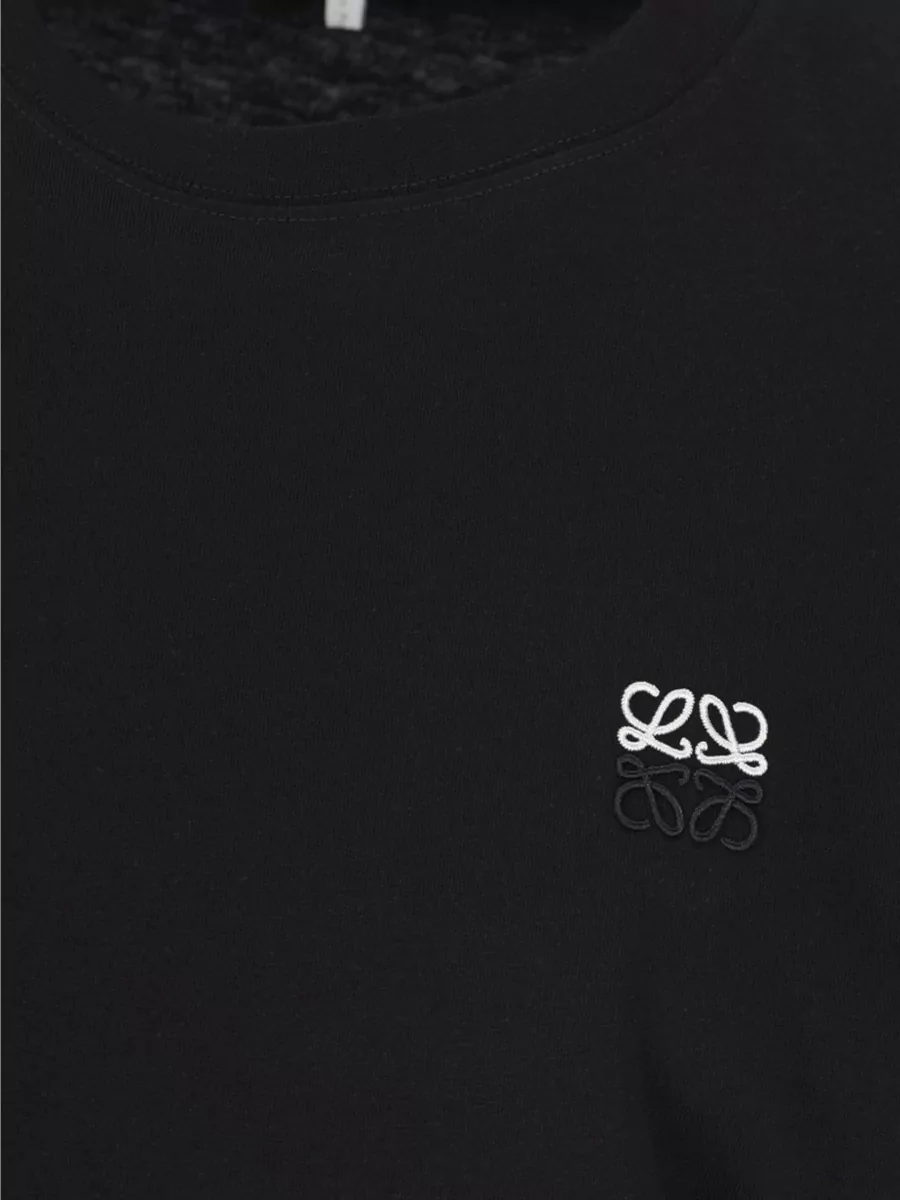 Loewe Cotton Regular-Fit Embroidered Short-Sleeve T-Shirt