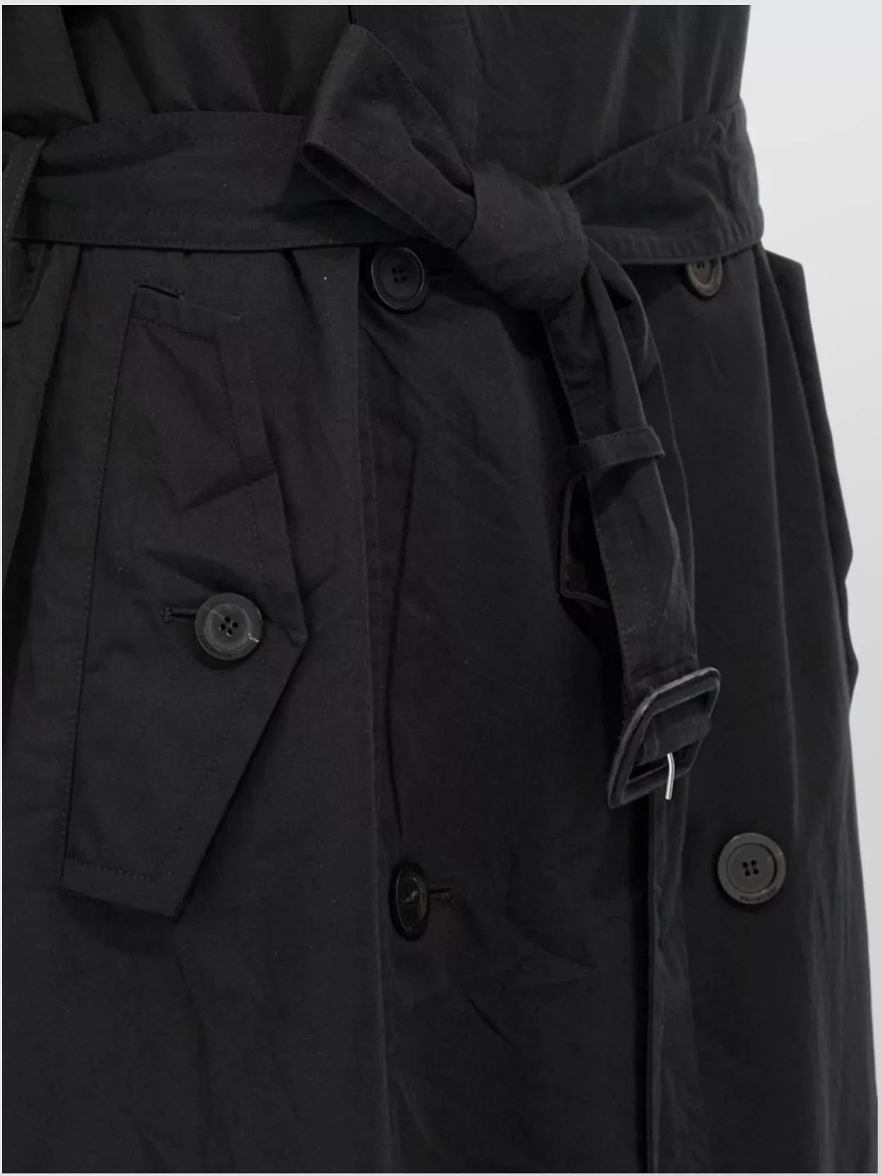 トレンチコート BALENCIAGA Stole trench coat Balenciaga Stole trench coat belted waist | The Fashion Square