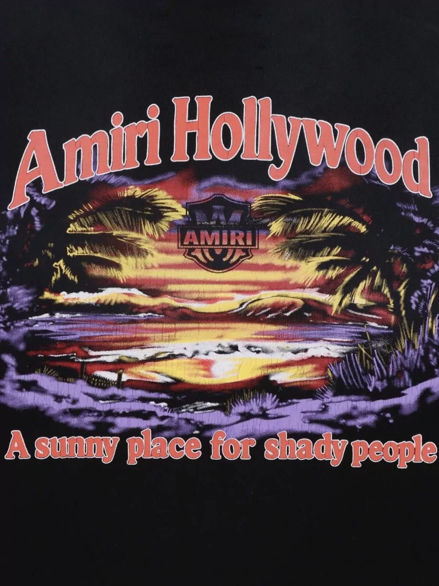 Amiri Cotton Oversized Short-Sleeve T-Shirt