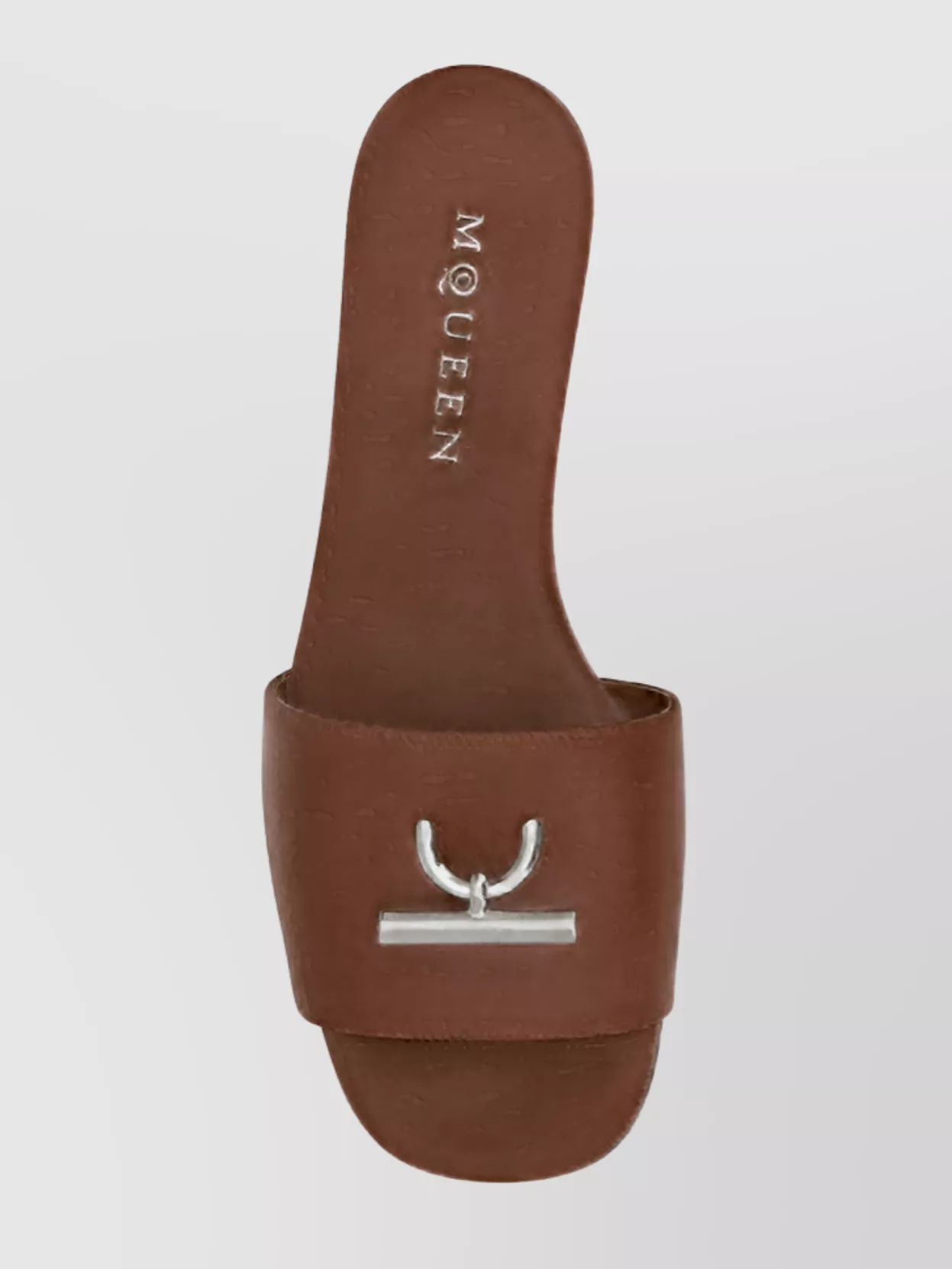 Alexander Mcqueen Leather Sandals Metal Hardware