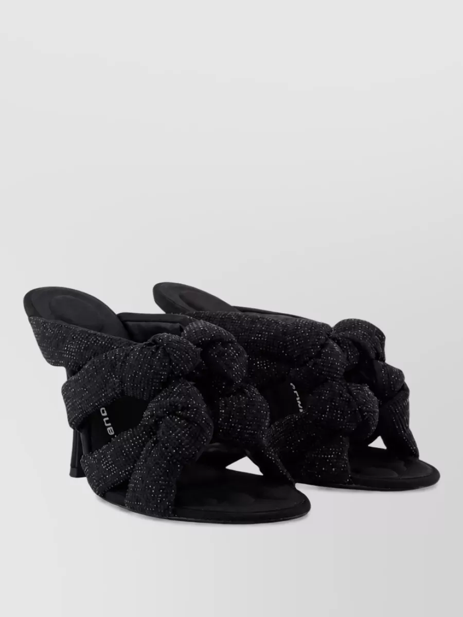 Alexander Wang crystal-embellished mules