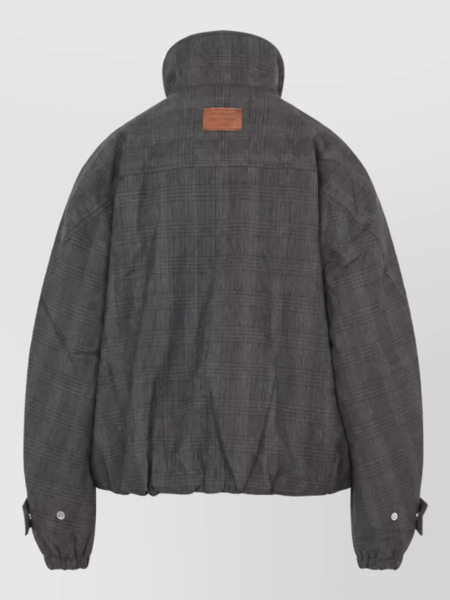 Acne Studios Checked Sleeveless Jacket