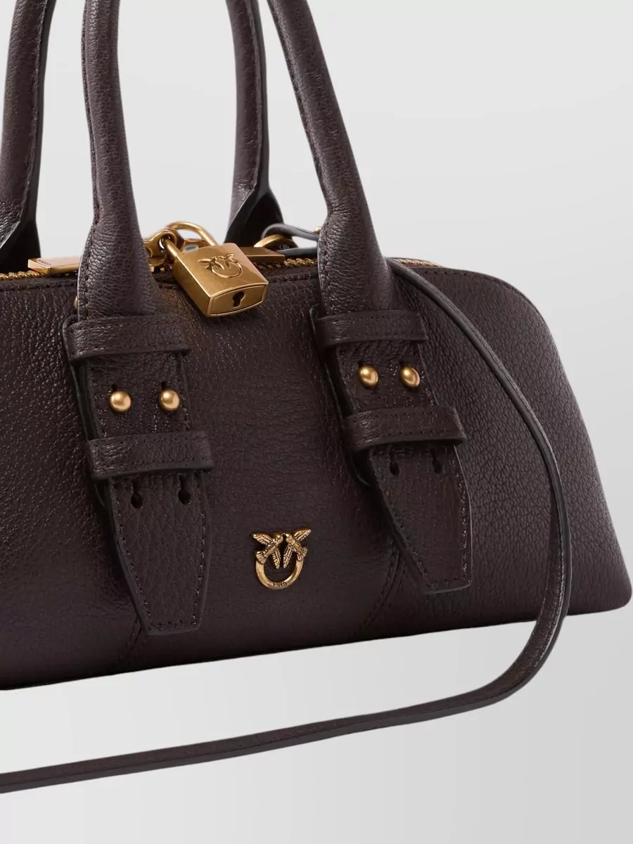 Pinko Love Bag Sheep Leather Shoulder Bag