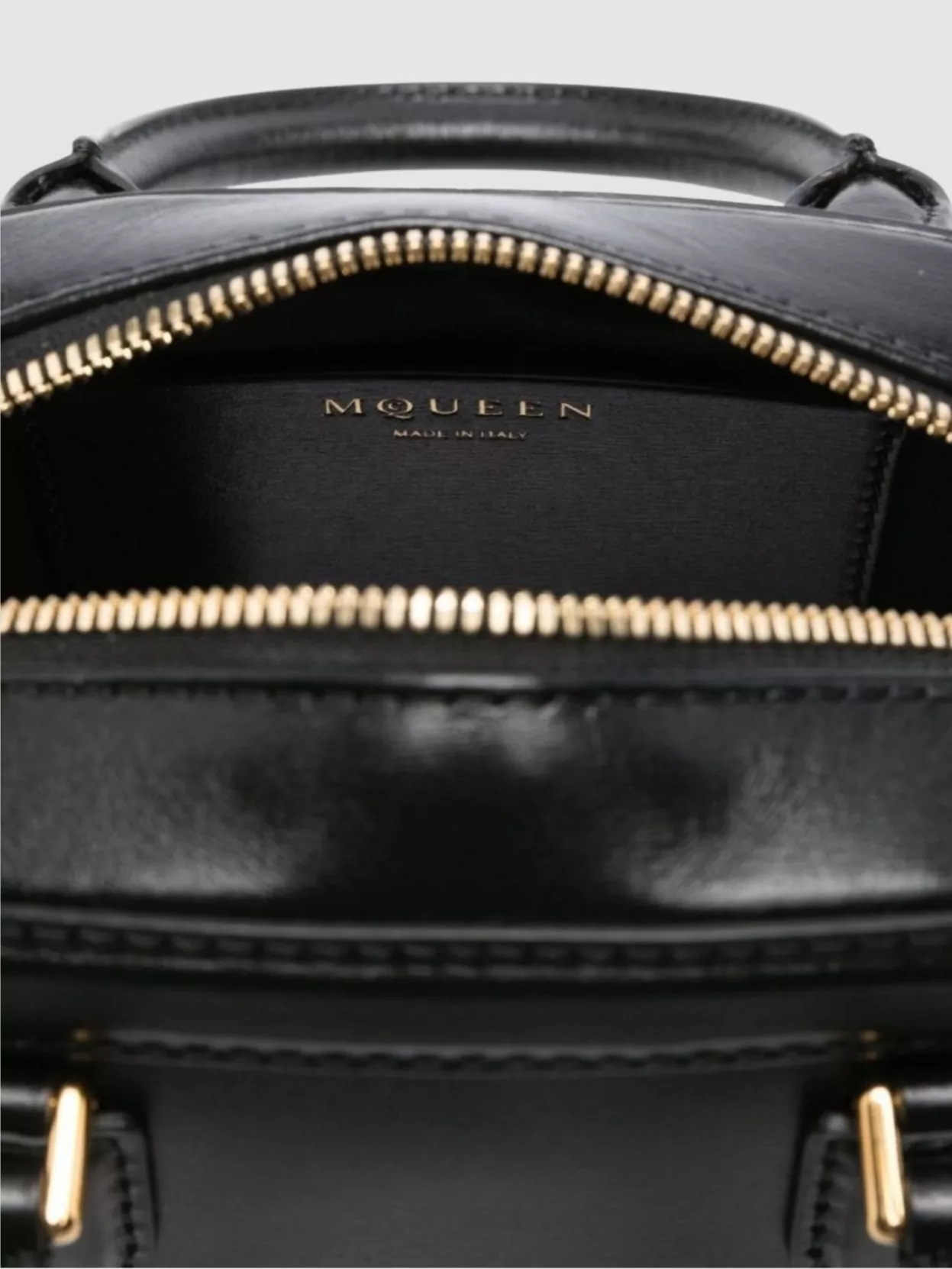 Alexander Mcqueen Top Handle Shoulder Bags With Gold-Tone Hardware