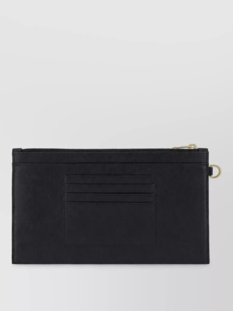 Saint Laurent calf leather clutch bag